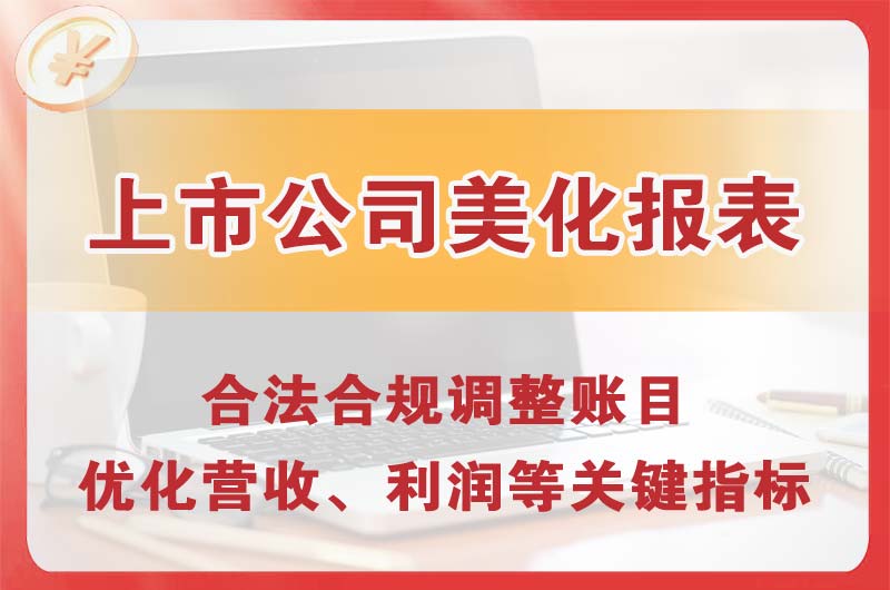 邹城上市公司美化报表
